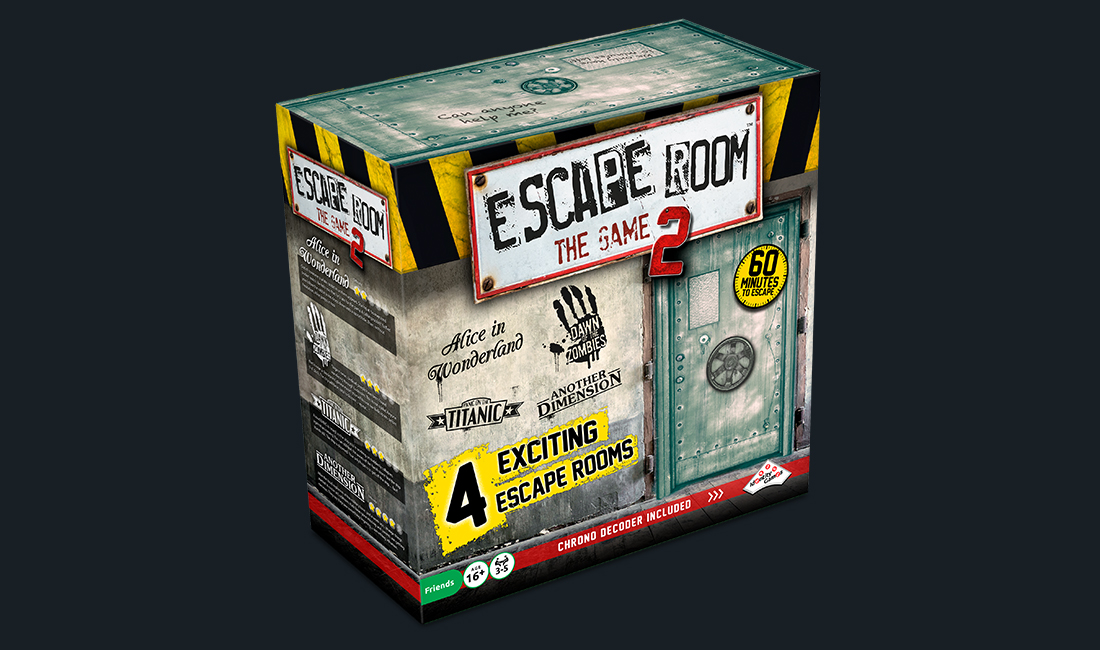 Escape Room The Game Challenge kaartspel, Games