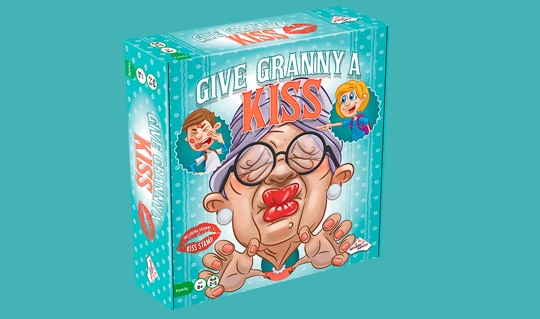 Give Granny A Kiss Speldoos