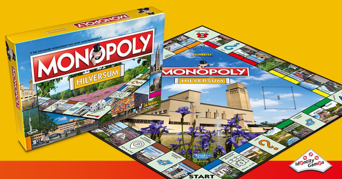 Monopoly op maat Hilversum Jumbo