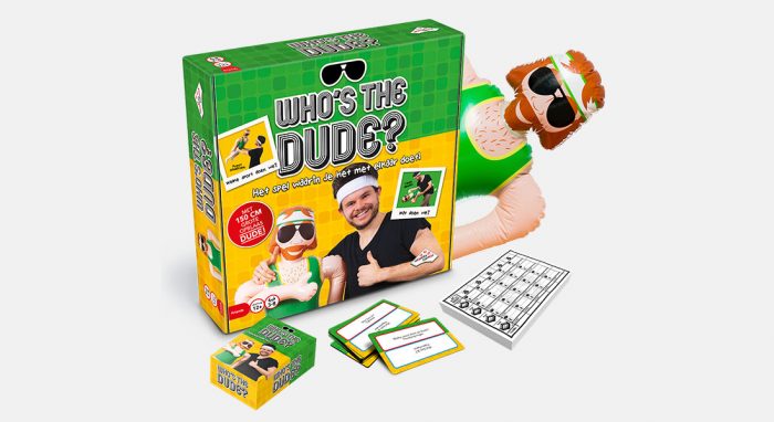 Who's The dude bordspel met spelonderdelen