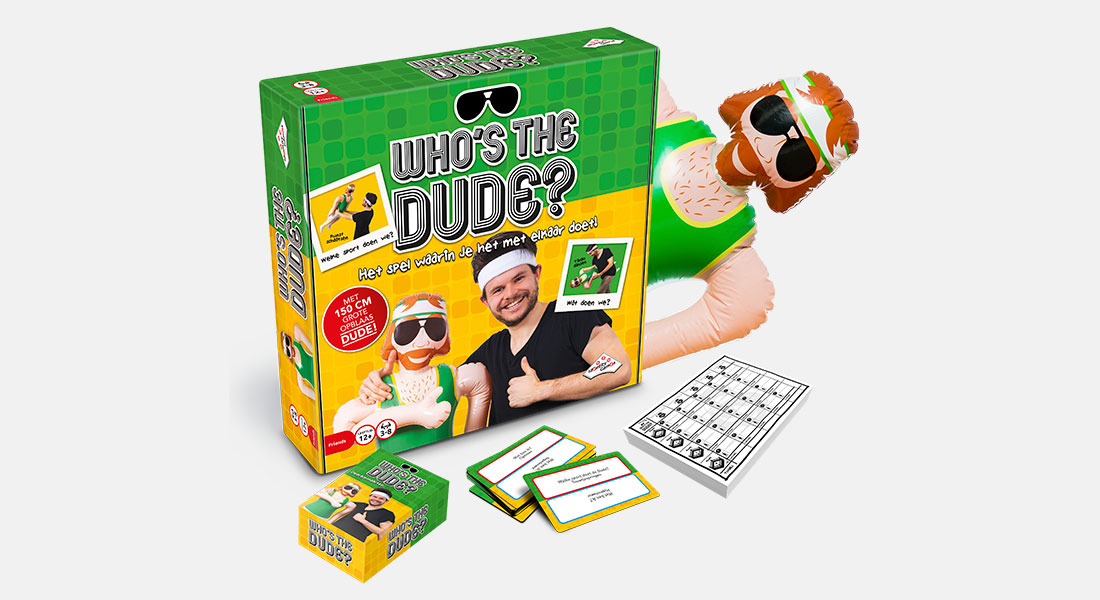 Who's The dude bordspel met spelonderdelen