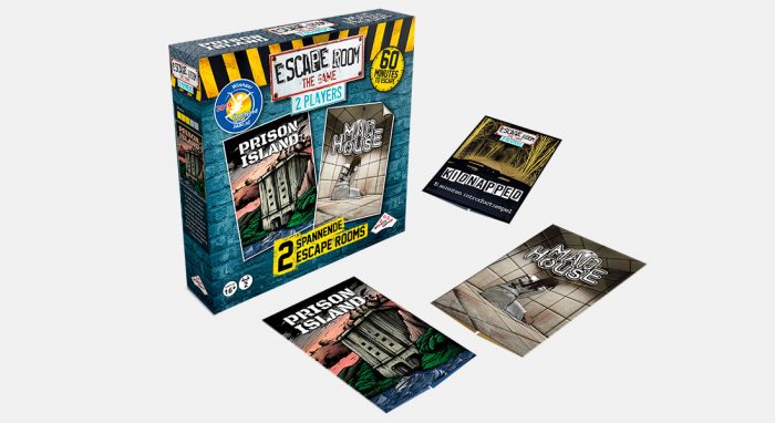 Escape Room The Game 2 Players met spelonderdelen