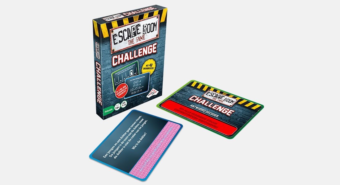 Escape Room The Game Challenge kaartspel, Games