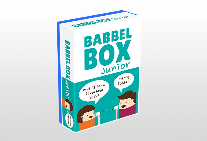 Kaartspel op maat Babbel Box Junior