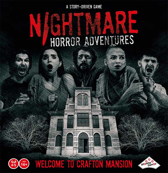 Nightmare Horror Adventures bordspel artwork