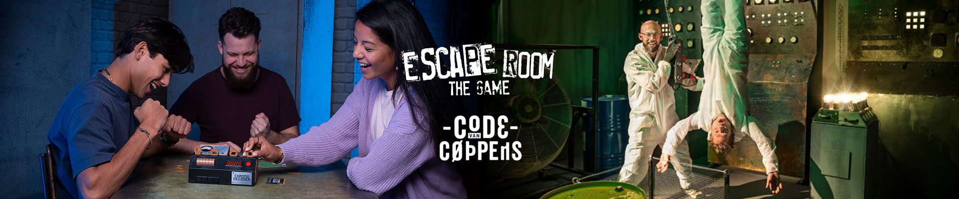 Code van Coppens en Escape Room The Game
