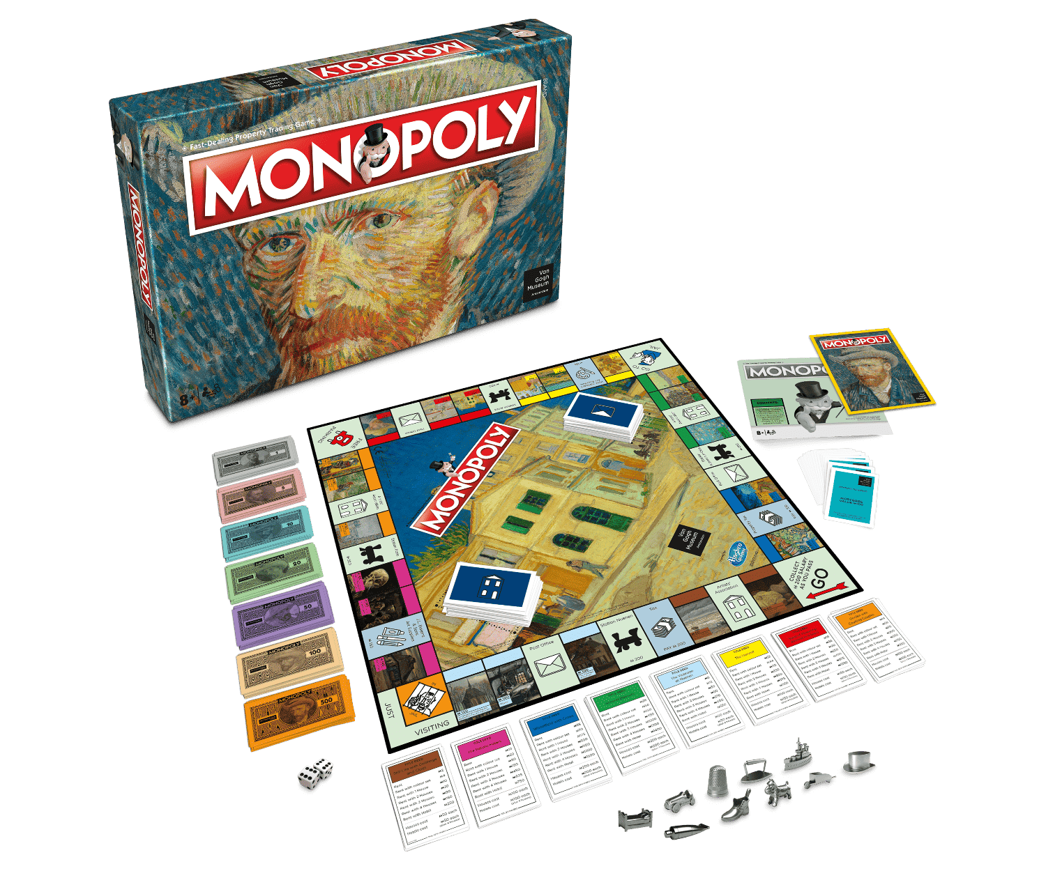 Monopoly van Gogh (Engelse editie) - 2