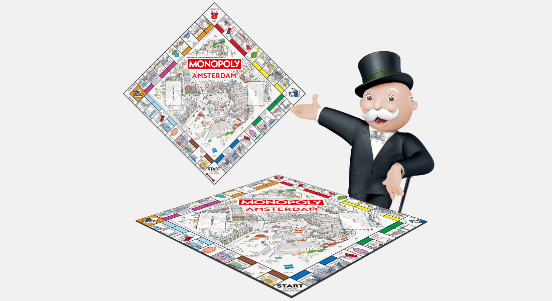 Monopoly Amsterdam spelbord