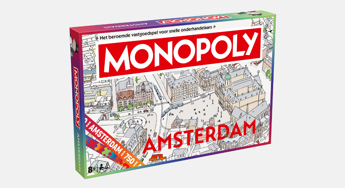 Monopoly Amsterdam speldoos