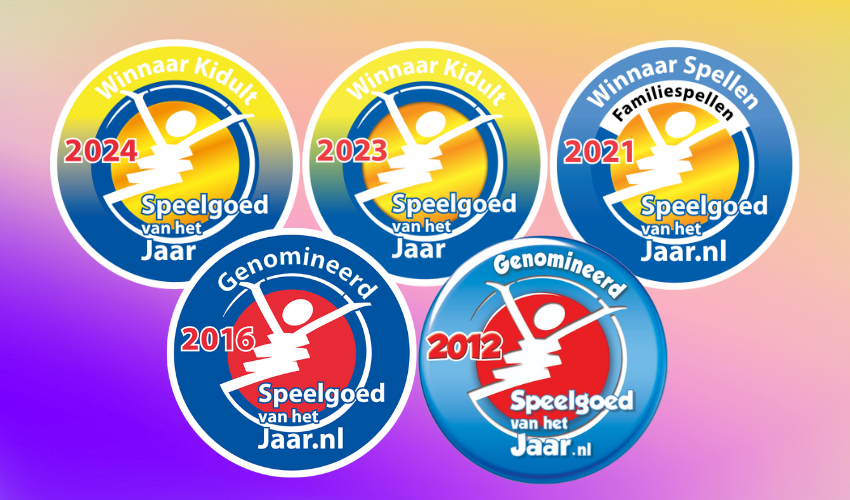 Speelgoed van het Jaar spellen: Dit zijn ze van Identity Games