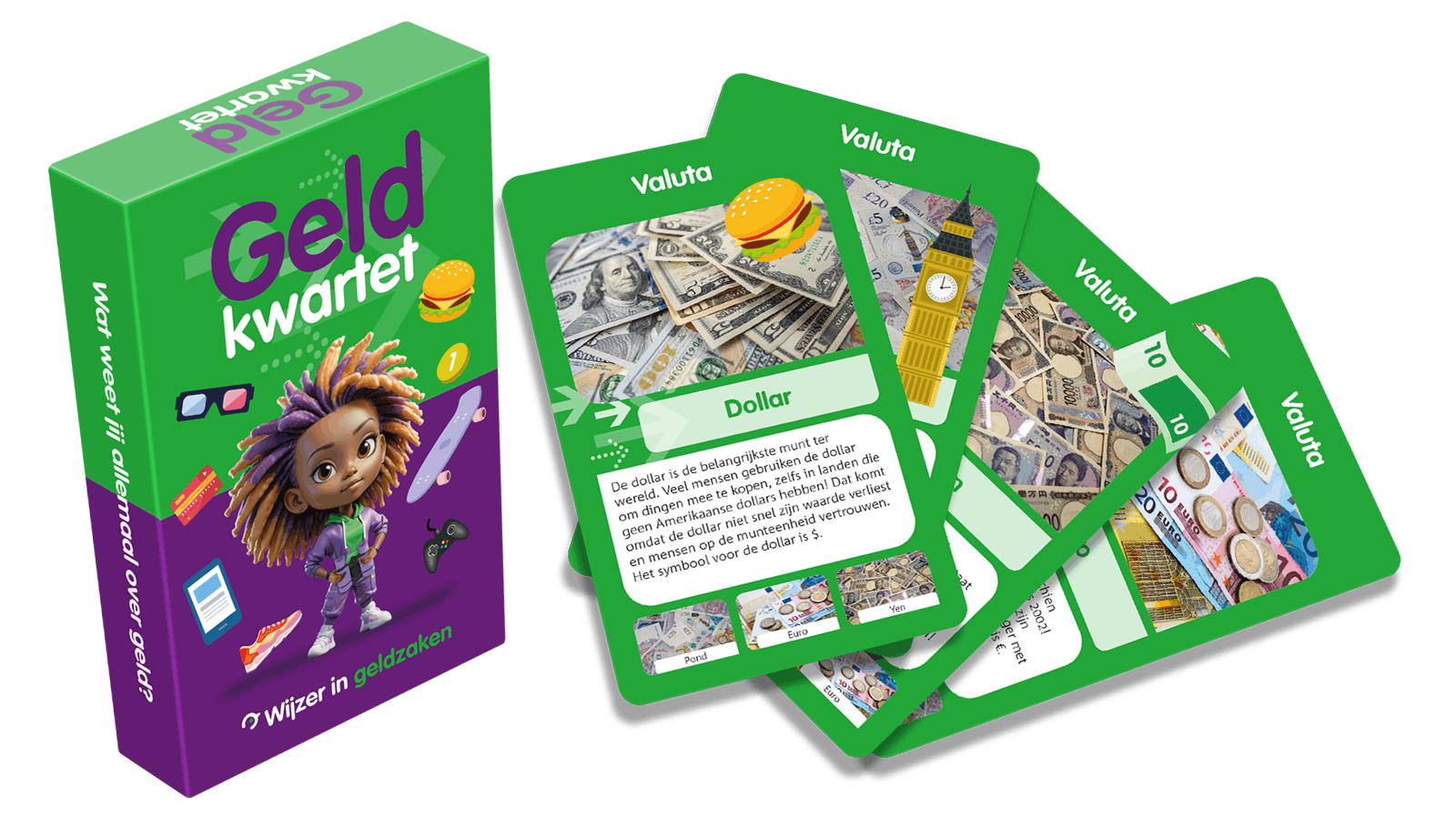 Educatief spel op maat (geldkwartet)