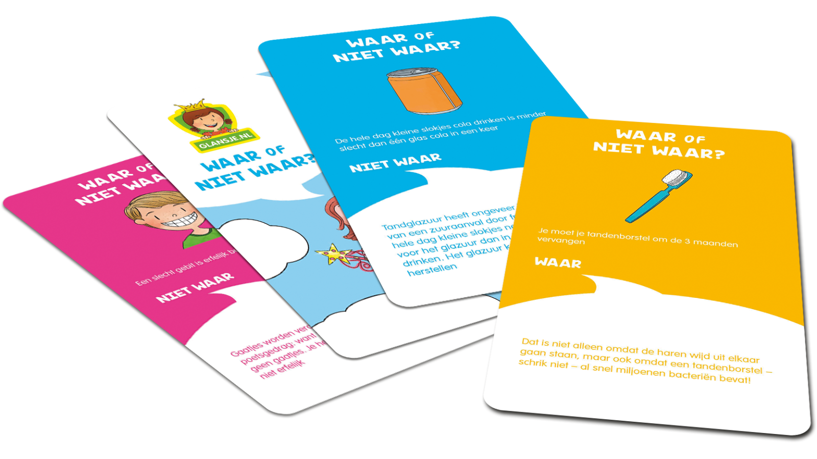 Kaartspel op maat Mondzorg voor kids details