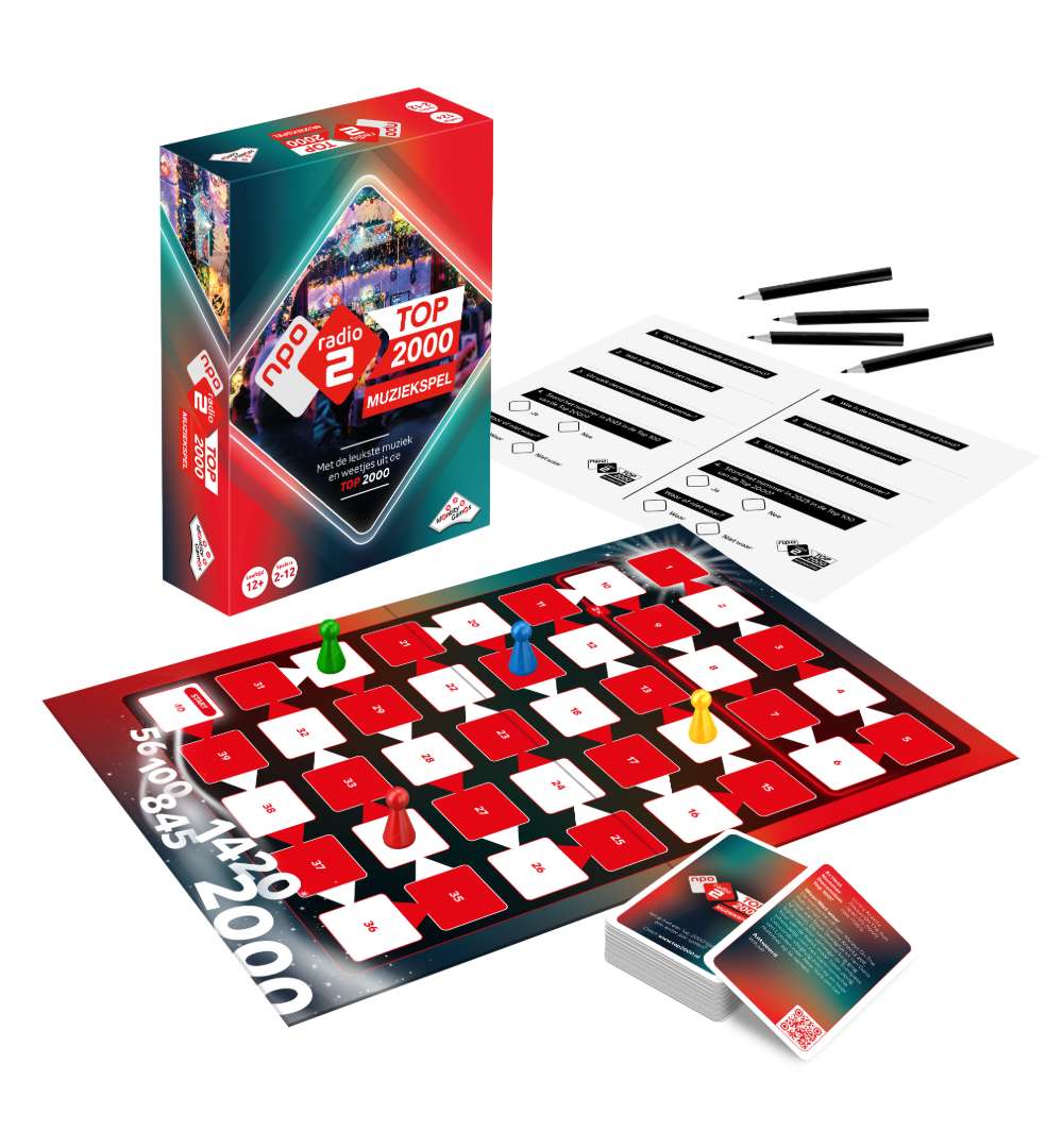 Top 2000 muziekspel uitstraling